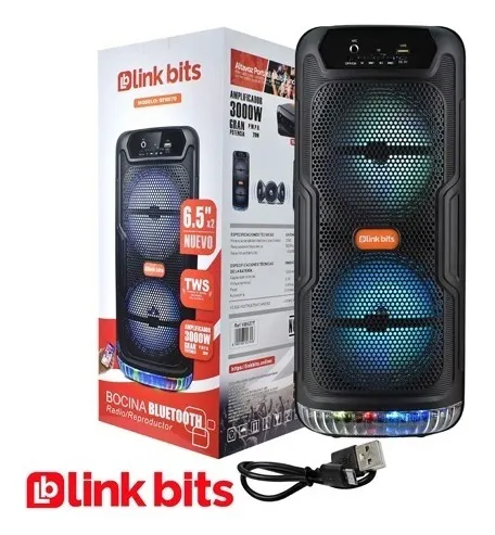  BOCINA DOBLE 6.5" VB627T INALAMBRICA
